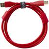 UDG U95003RD audio kabel USB 2.0 A-B recht rood 3m
