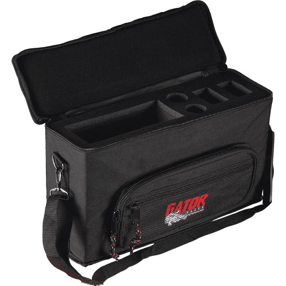 Gator Cases GM2W nylon tas voor 2 draadloze microfoon systemen