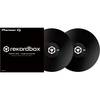 Pioneer RB-VD1 Black tijdcode vinylset voor Rekordbox DJ