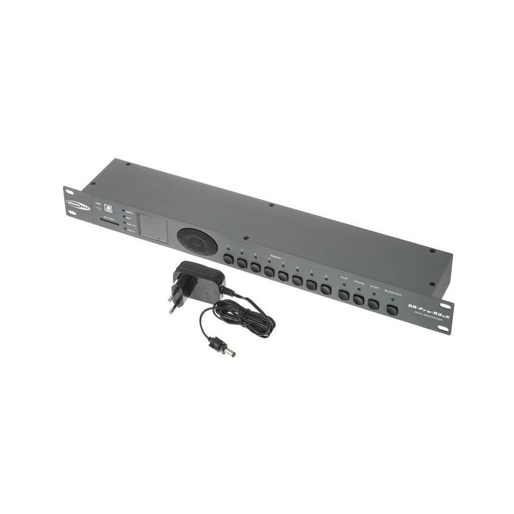 Showtec DR Pro Rack DMX Recorder