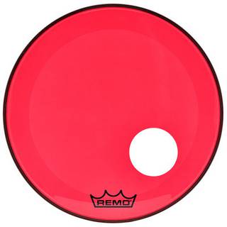 Remo P3-1322-CT-RDOH Powerstroke P3 Colortone Red 22 inch