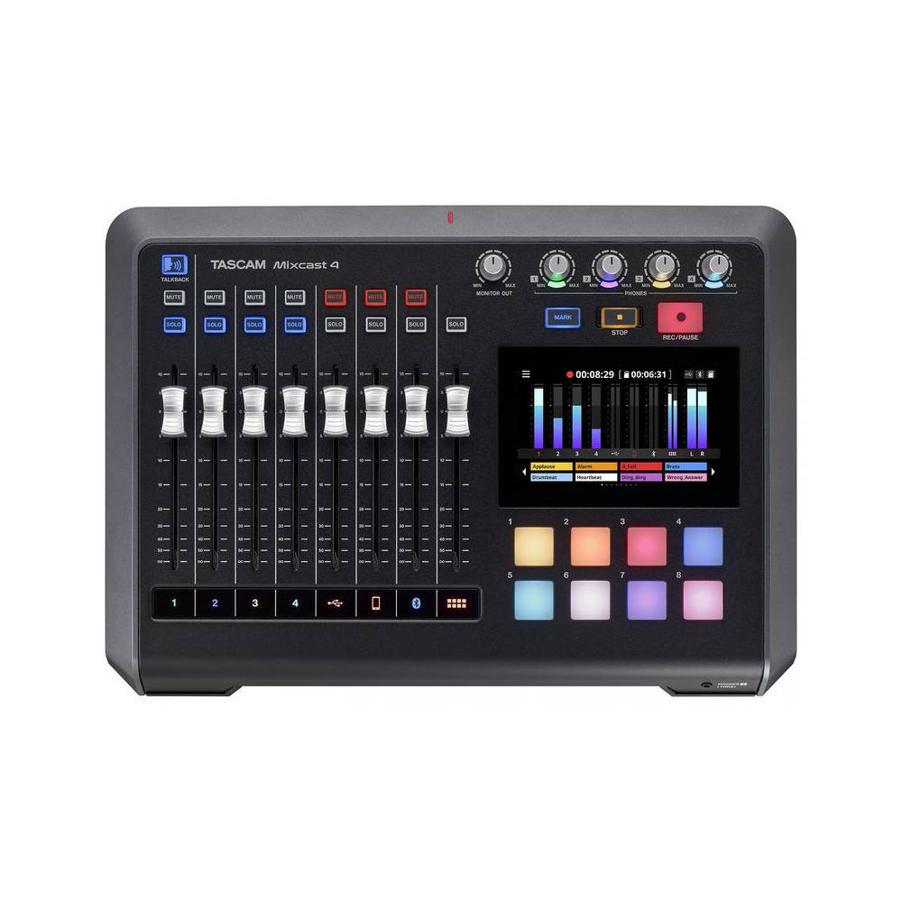 Tascam Mixcast 4 podcast recording console