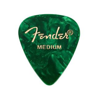Fender 351 Premium Pick Pack Green Moto Medium (12 plectrums)