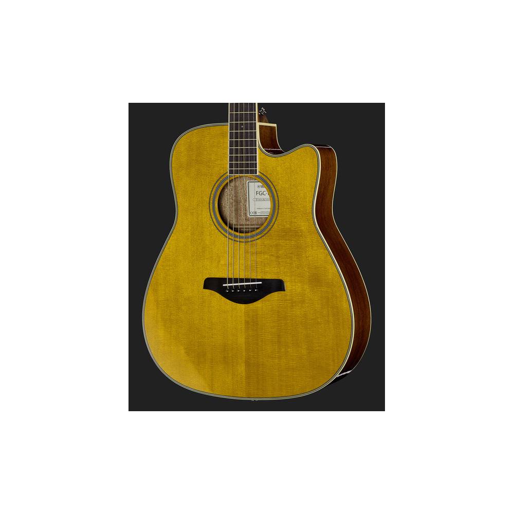 Yamaha FSC-TA Vintage Tint TransAcoustic elektrisch-akoestische gitaar