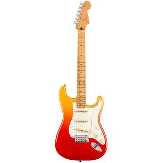 Fender Player Plus Stratocaster MN Tequila Sunrise elektrische gitaar met deluxe gigbag