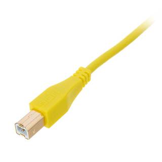 UDG U95003YL audio kabel USB 2.0 A-B recht geel 3m