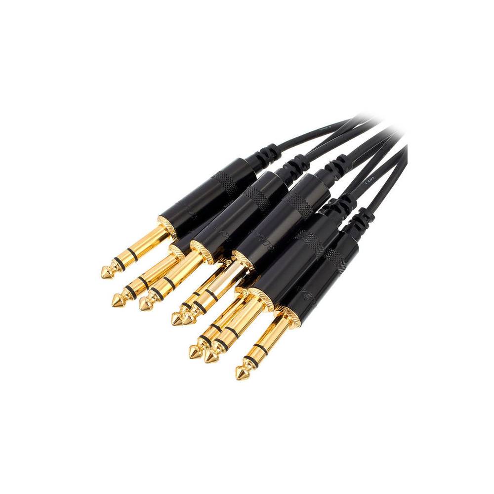 Cordial CML8-0MV5C Intro multikabel 8x XLR male - 8x 6.3mm TRS jack 5m
