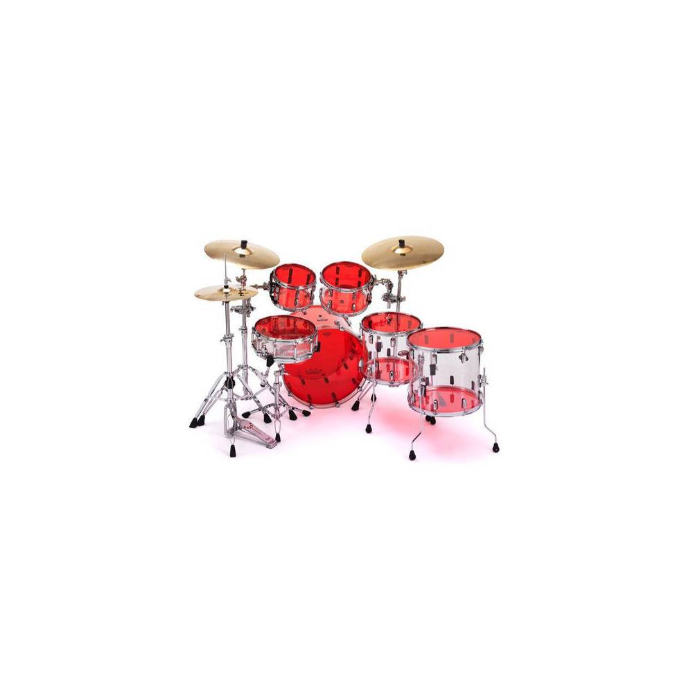 Remo P3-1326-CT-RDOH Powerstroke P3 Colortone Red 26 inch