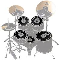 Pearl RP-50 dempmattenset voor drums