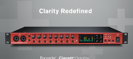 De nieuwe Clarett+ OctoPre van Focusrite!