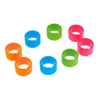 Rode XLR-ID 2x 4 XLR-markeringen