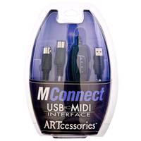 ART MConnect USB naar MIDI interfacekabel