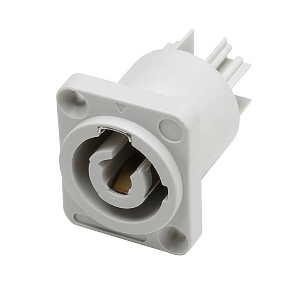 Adam Hall 7922 V2 powerconnector chassisdeel wit