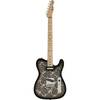 Fender Japan Telecaster Black Paisley MN Limited Edition met gigbag