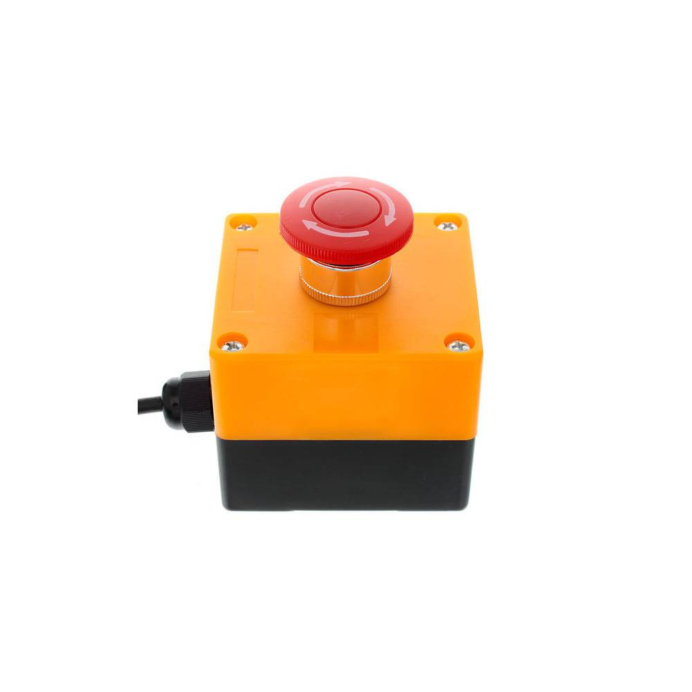 Showtec laser safety interlock noodknop