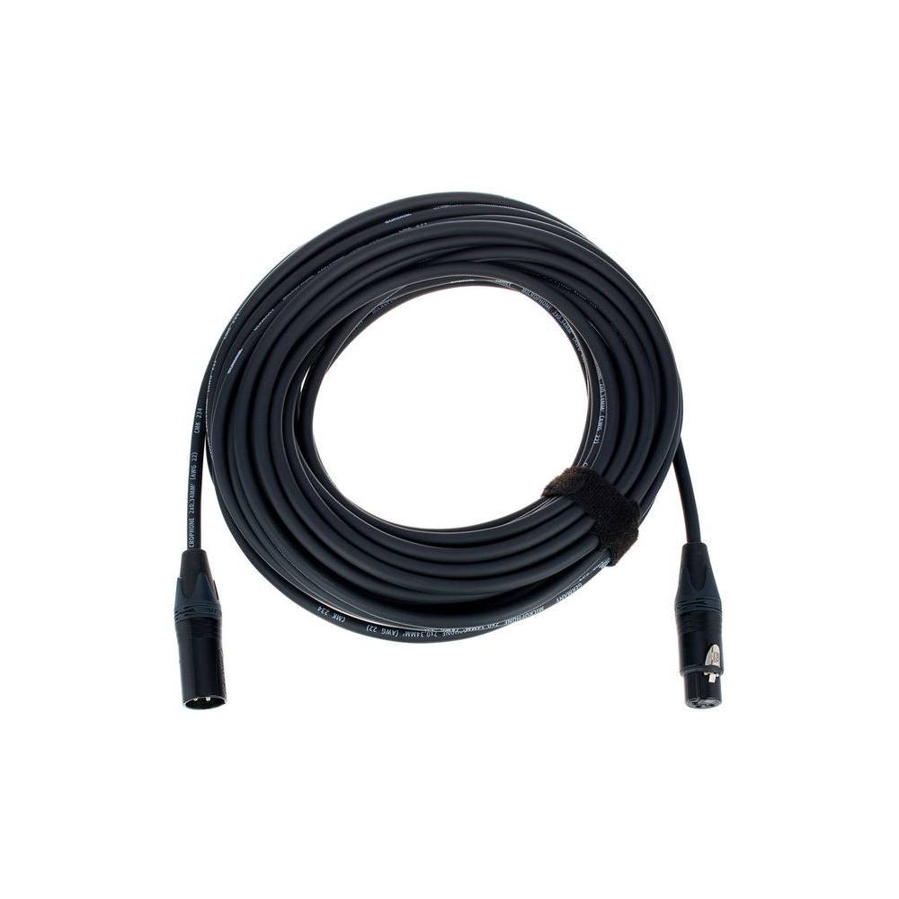 Cordial CPM20FM-234 Peak XLR (male) / XLR (female) AWG 22 kabel 20 meter