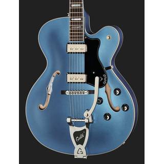 Guild Newark St. Collection X-175 Manhattan Special Malibu Blue semi-akoestische gitaar