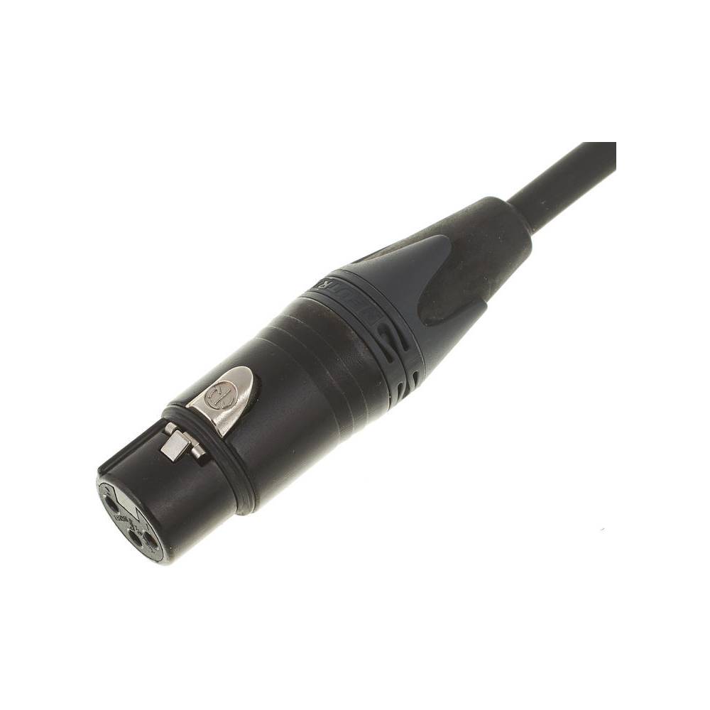 Cordial CSM5FM-GOLD ENCORE XLR male - XLR female signaalkabel 5 meter zwart