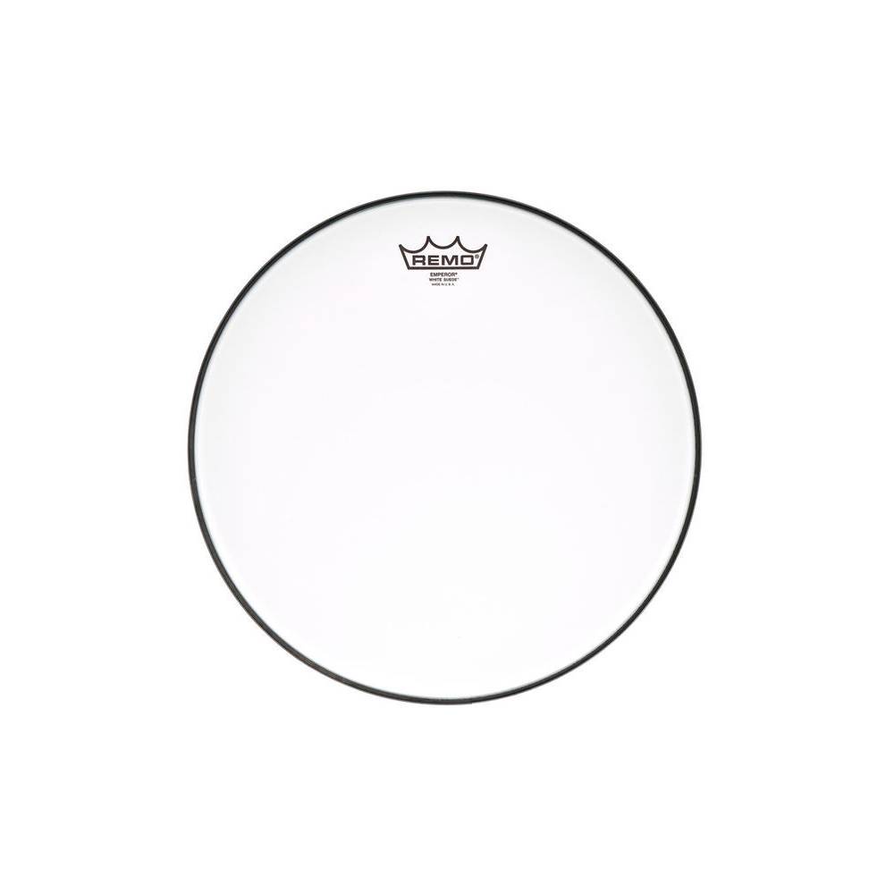 Remo BE-0814-WS Emperor 14 inch White Suede drumvel
