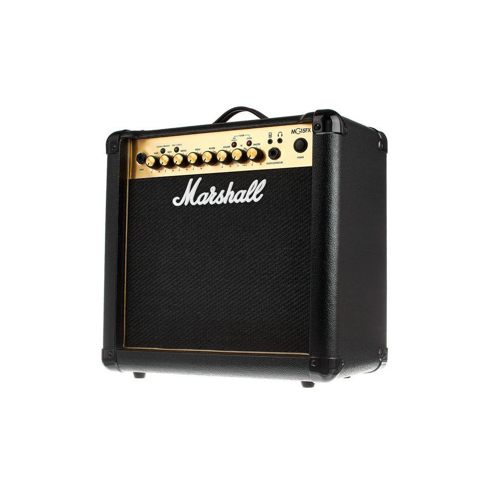 Marshall MG15FX Gold 15 watt transistor gitaarversterker combo