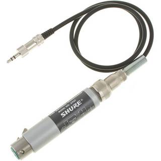 Shure A96F matching transformator XLR - 3.5mm jack