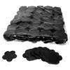 Magic FX bloemvormige confetti 55mm zwart
