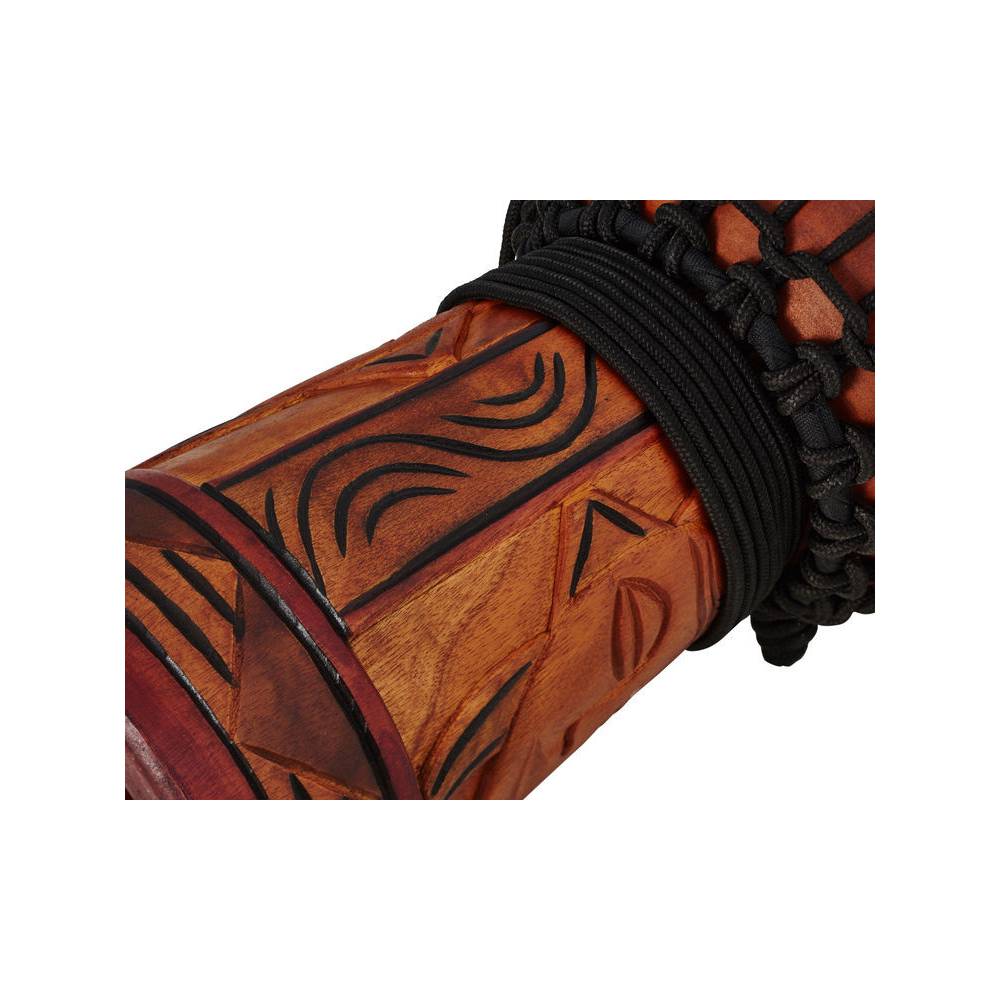 Toca TSSDJ-SB Small Street Series Djembe Black Stain 8 inch