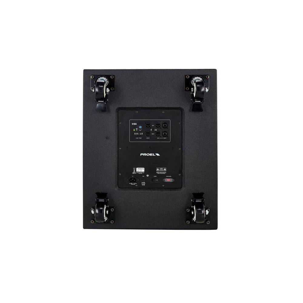 Proel S18A 18 inch actieve HBP subwoofer 1200W