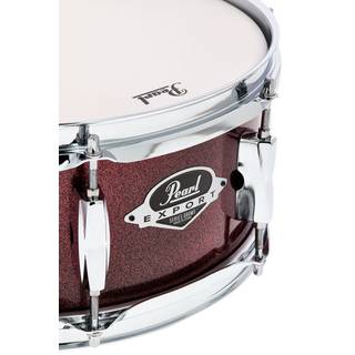 Pearl EXX1350S/C704 Export 13x5 inch snare drum Black Cherry Gl.