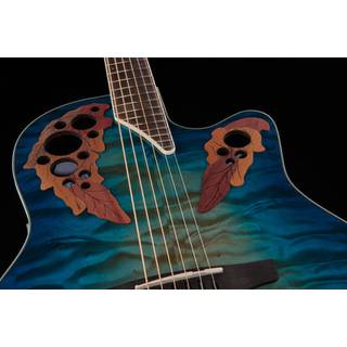 Ovation CE48P-RG Celebrity Exotic Super Shallow Regal to Natural elektrisch-akoestische westerngitaar