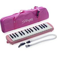 Stagg MELOSTA32 PK melodica roze incl. hoes