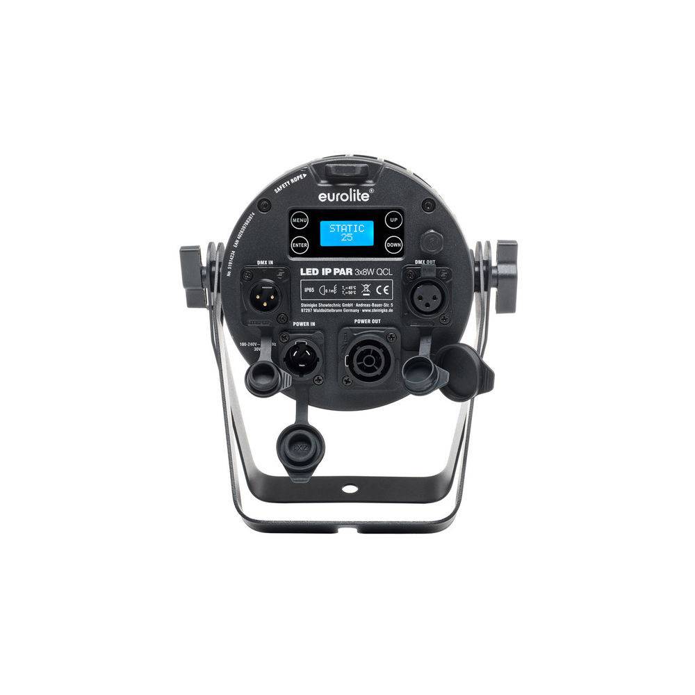 Eurolite LED IP Par 3x8W QCL IP65 spot