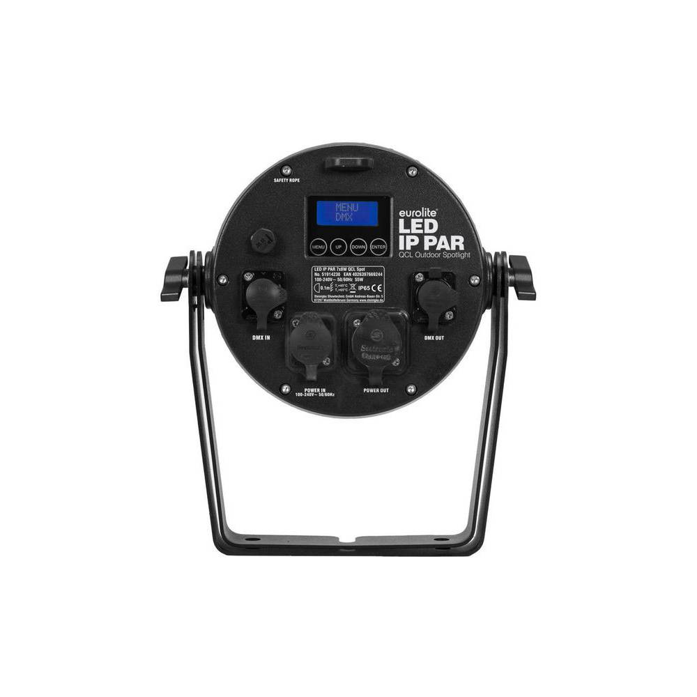 Eurolite LED IP PAR 7x8W QCL spot
