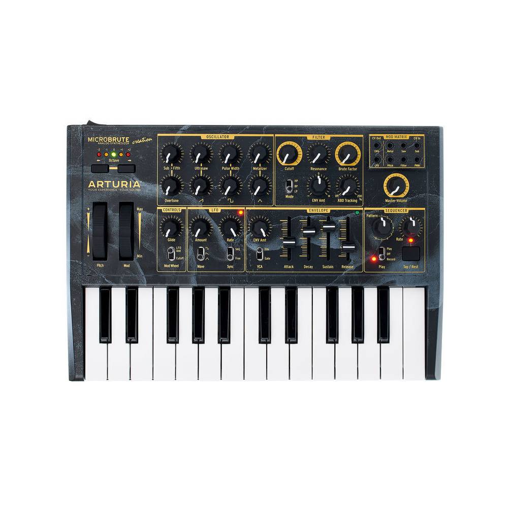 Arturia MicroBrute Creation analoge synthesizer