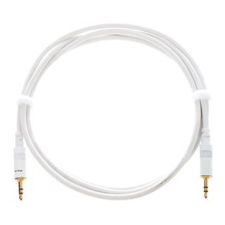 Cordial CFS1.5WW-SNOW Intro kabel 3.5 mm TRS jack - 3.5 mm TRS jack 1.5m wit