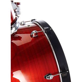 Tama RM50YH6-RDS Rhythm Mate Red Stream 5d. drumstel incl. Meinl bekkenset