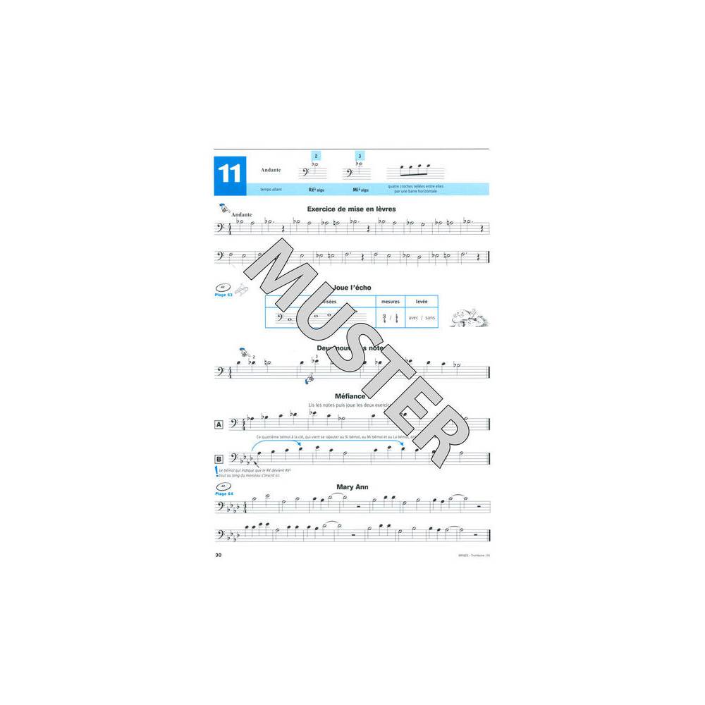 De Haske Ecouter, Lire & Jouer - Trombone 1 (Clef de Fa)