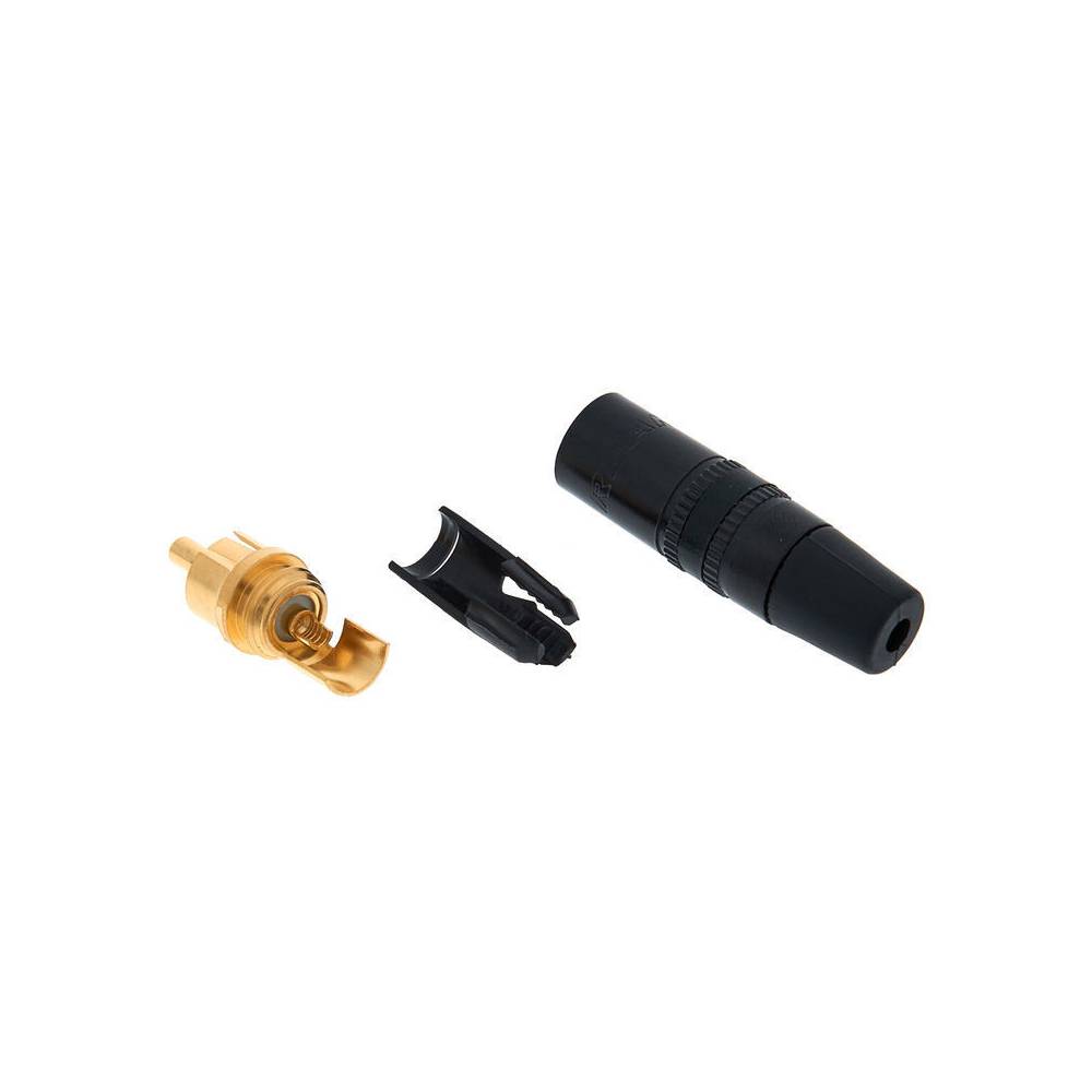 Neutrik Rean NYS 373-0 RCA plug zwart
