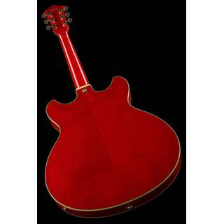 Ibanez Artcore Expressionist AS93FM Transparent Cherry Red semi-akoestische gitaar