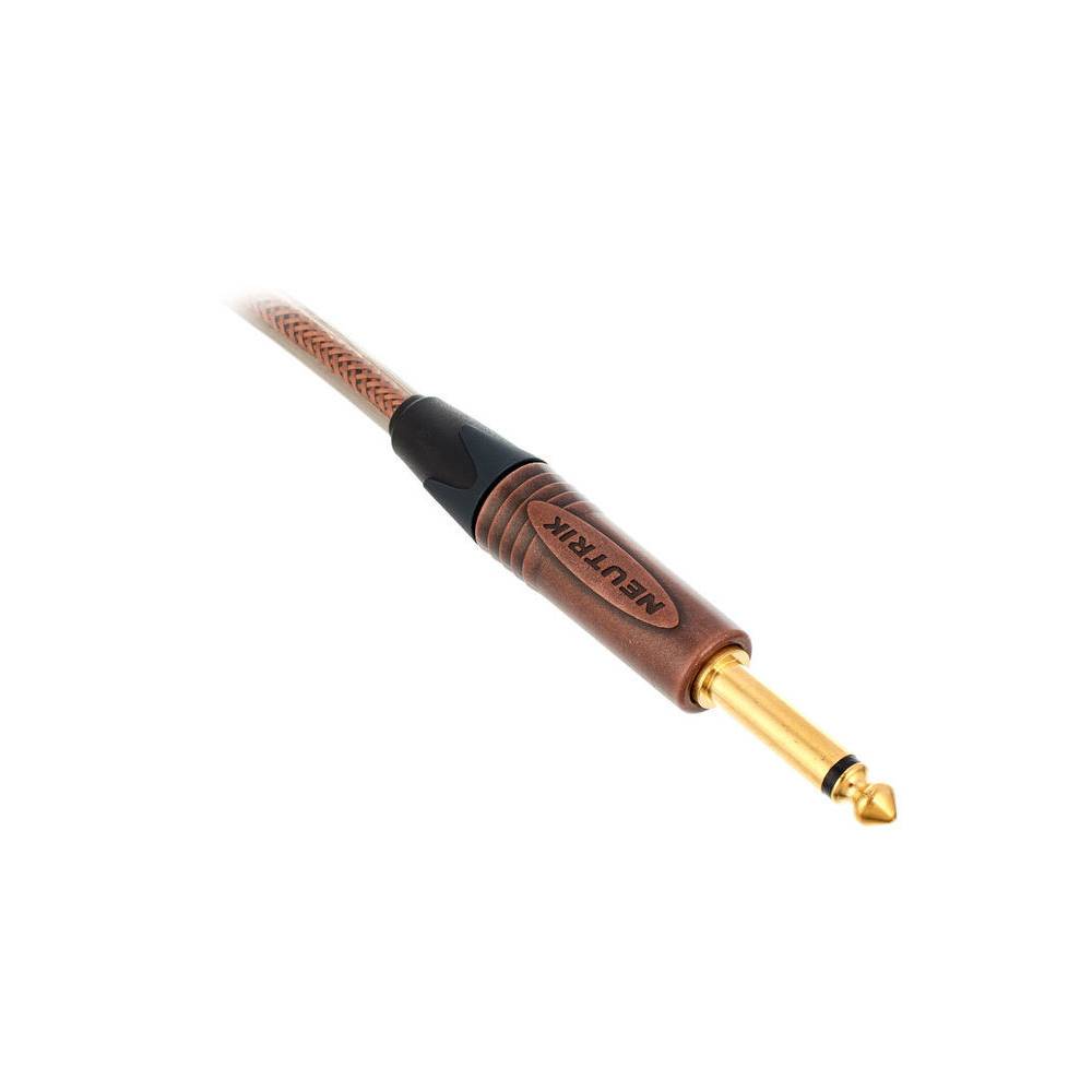 Cordial CSI15PP-METAL ENCORE 6.3 TS jack - 6.3 TS jack recht instrumentkabel 15m