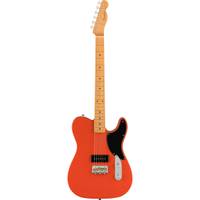 Fender Noventa Telecaster MN Fiesta Red elektrische gitaar met deluxe gigbag