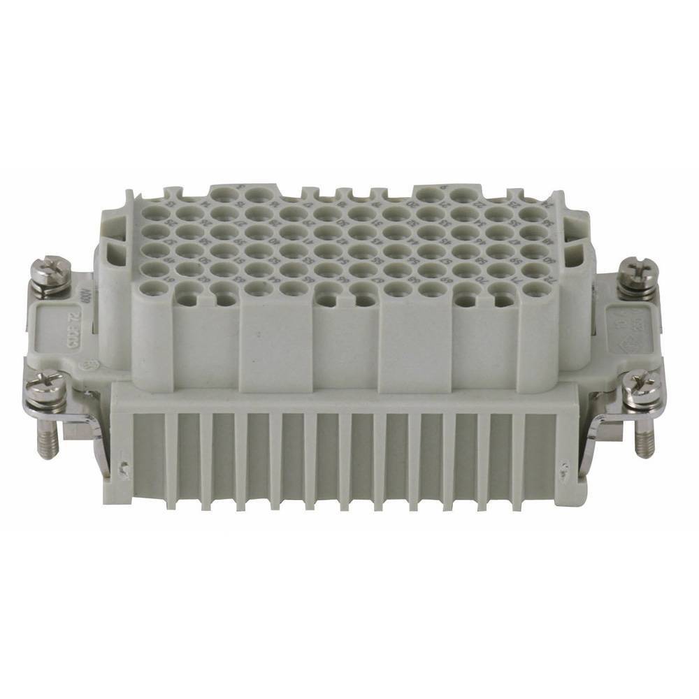 DAP multicore insert zonder contacten 72 pins female