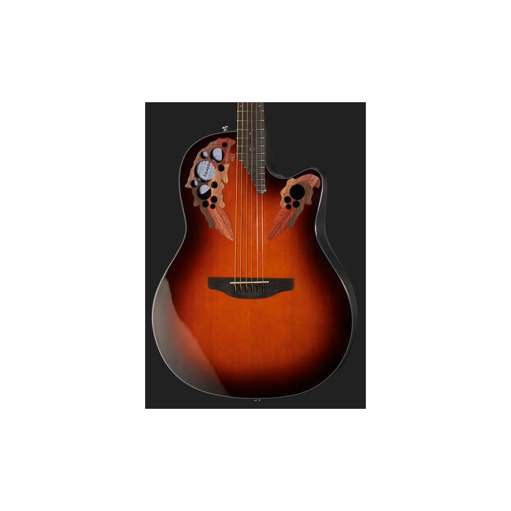 Ovation CE44-1 Celebrity Elite Mid Depth Sunburst elektrisch-akoestische westerngitaar
