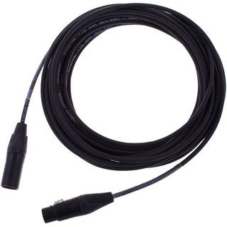 Cordial CDX10-1 DMX XLR male - XLR female 5-pins (3 aangesloten) lichtkabel 10m