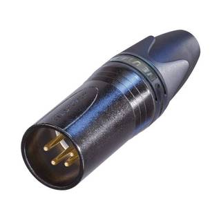 Neutrik NC4MXX-B Male XLR kabeldeel 4p zwart