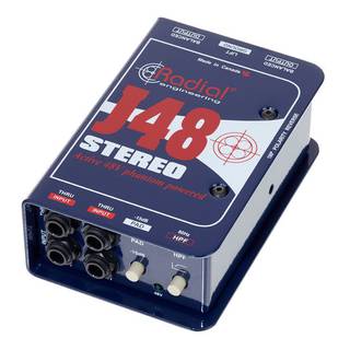 Radial J48 Stereo actieve DI-box
