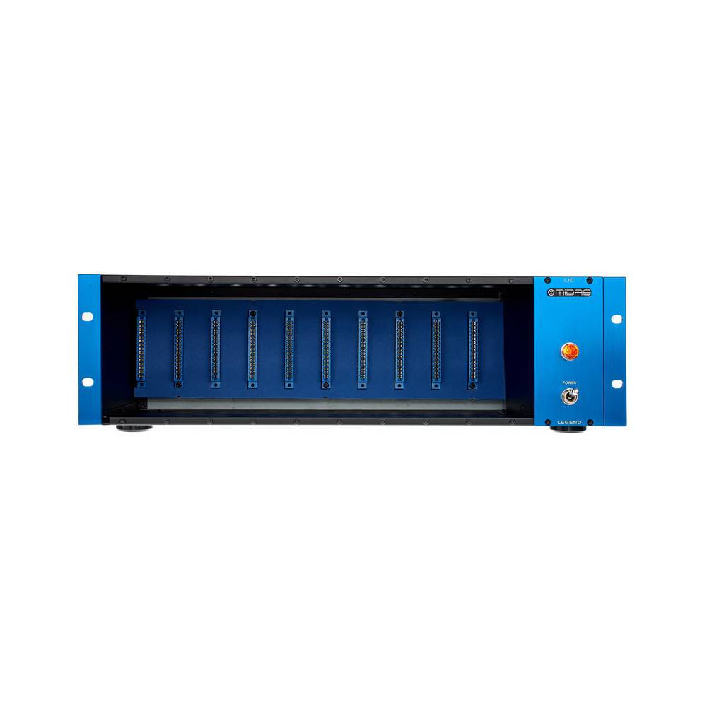 Midas L10 500 Series Rackmount Frame voor 10 Modules