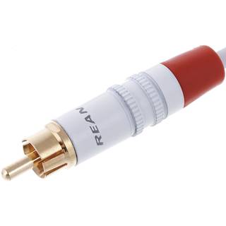 Cordial CFU1.5CC-SNOW Intro 2x RCA male - 2x RCA male 1.5m wit