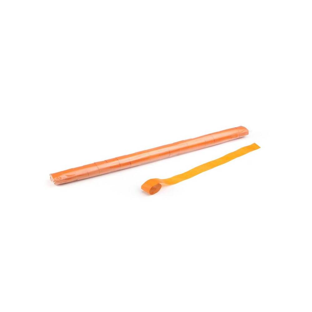MagicFX Streamers 10m x 2.5cm oranje