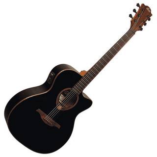 LAG Guitars Tramontane T118ACE-BLK Black elektrisch-akoestische westerngitaar